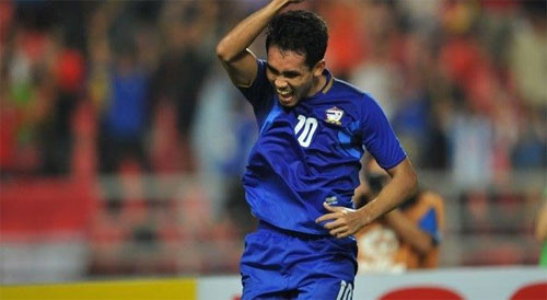 Dangda có ba lần lên ngôi Vua phá lưới AFF Cup. Ảnh: FFT.