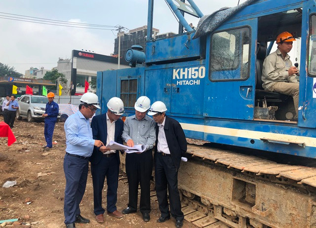 Sau lễ động thổ, cầu Bắc Linh Đàm có thời gian thi công trong 175 ngày. Ảnh: T.Đảng