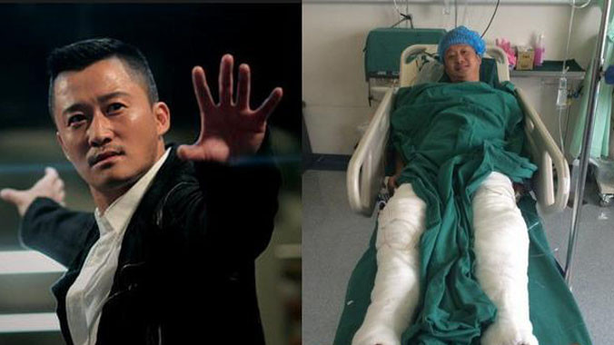 Ngô Kinh nằm viện sau khi đóng "Chiến lang".