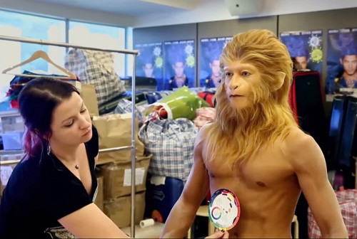 Quá trình hóa trang cho Quách Phú Thành vào vai Tôn Ngộ Không trong "Monkey King 2".