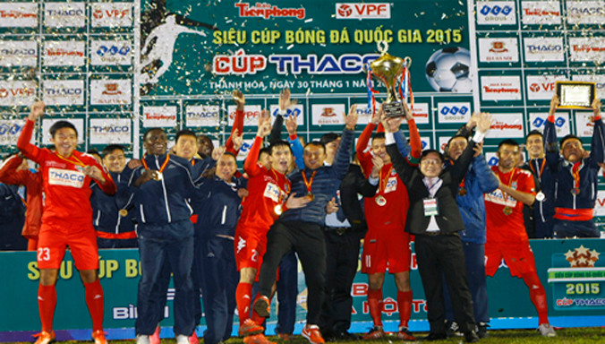 Bình Dương đã bốn lần giành Siêu Cup quốc gia.