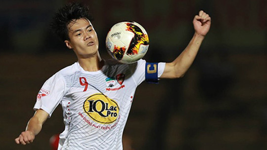 Văn Toàn vẫn chưa nổ súng sau 9 trận đấu.