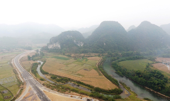 Tuyến đường Thái Nguyên – Chợ Mới. Bảo An.