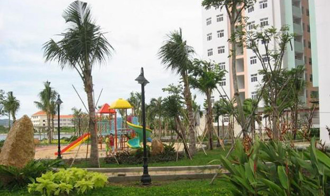 Chung cư Lakeside Vũng Tàu, nơi Cơ quan điều tra xác định là hiện trường xảy ra vụ việc.