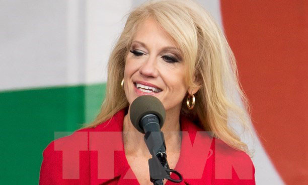 Cố vấn Nhà Trắng Kellyanne Conway. Nguồn: AFP/TTXVN.