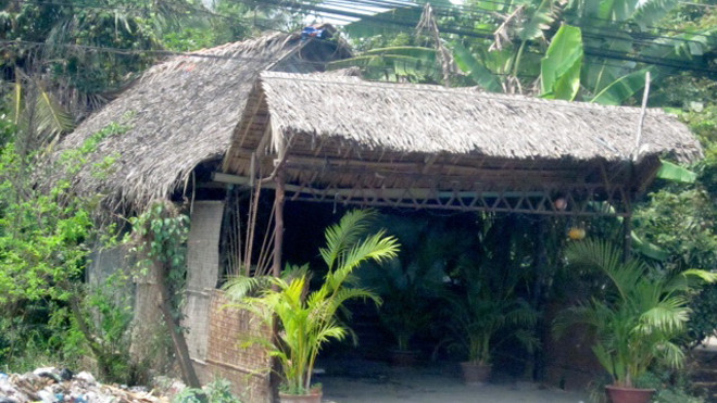 Hiện trường phát hiện thi thể bà Nguyễn Thị D. đang phân hủy