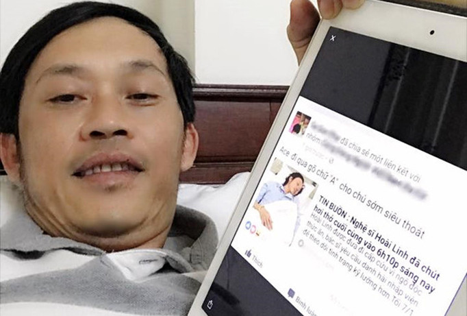 Hoài Linh luôn bình tĩnh đáp trả lại tin đồn "qua đời".