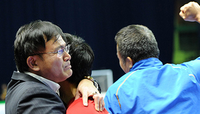 Ông Trần Anh Tú được đánh giá là kiến trúc sư trưởng cho thành công của futsal Việt Nam hôm nay. Ảnh: Quang Thắng.