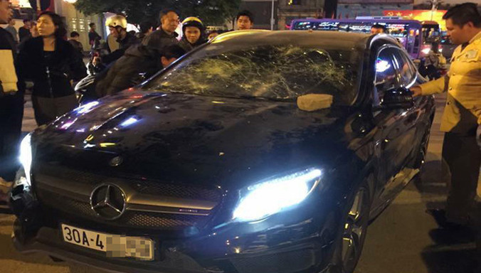 Hiện trường vụ việc. Ảnh: Hoàng Hair.