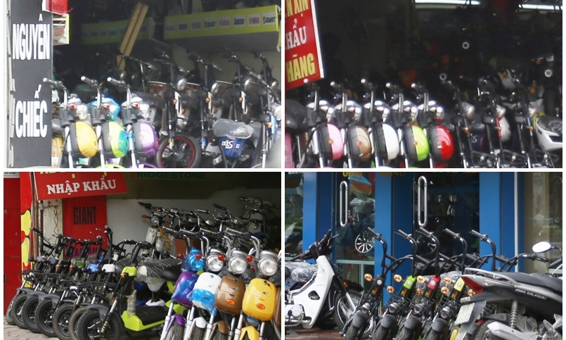 Cuối tháng 6 trở đi cho đến khoảng giữa tháng 9, là thời điểm ‘hái ra tiền’ của các chủ kinh doanh xe đạp điện