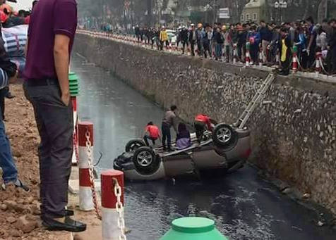 Hiện trường vụ tai nạn. Ảnh: Otofun