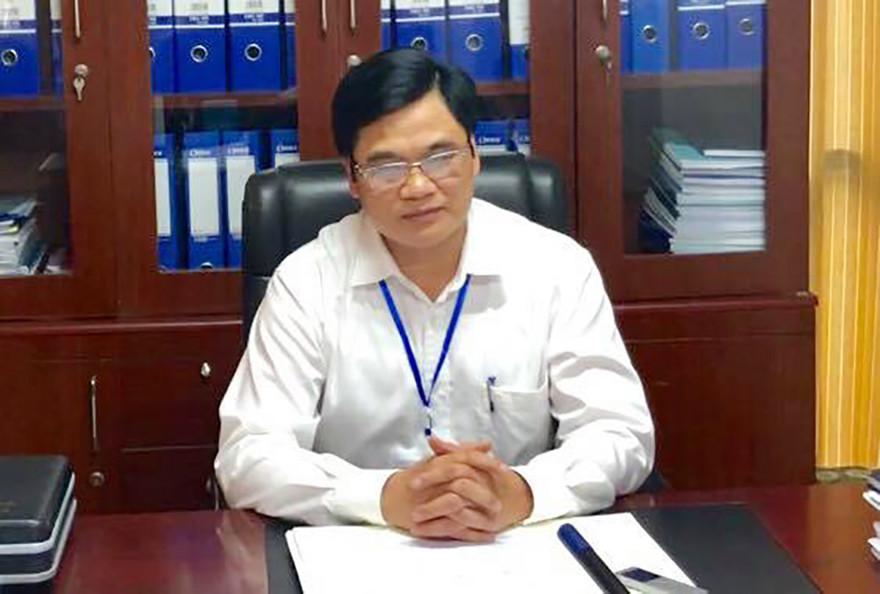 PGĐ Sở GD&ĐT Lào Cai Đỗ Minh Tâm trao đổi về vụ việc.