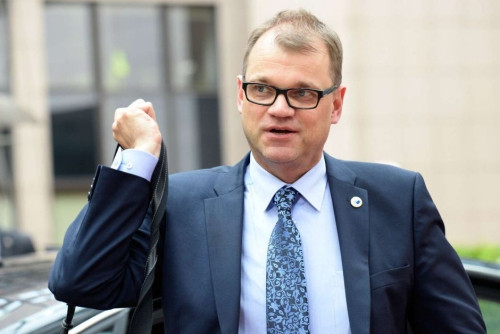 Thủ tướng Phần Lan Juha Sipila. Ảnh: AFP.