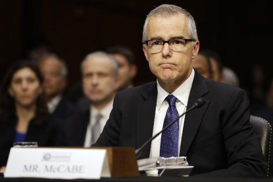 Quyền Giám đốc FBI Andrew McCabe. Ảnh: AFP.