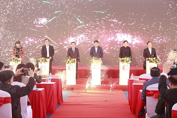 Lãnh đạo TP Hà Nội tham dự lễ khởi công dự án