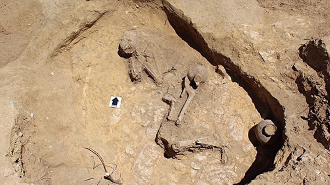 Các chuyên gia mới phát hiệnhài cốt "người đẹp ngủ" 2.000 năm tuổi được cho là người có địa vị cao trong xã hội.