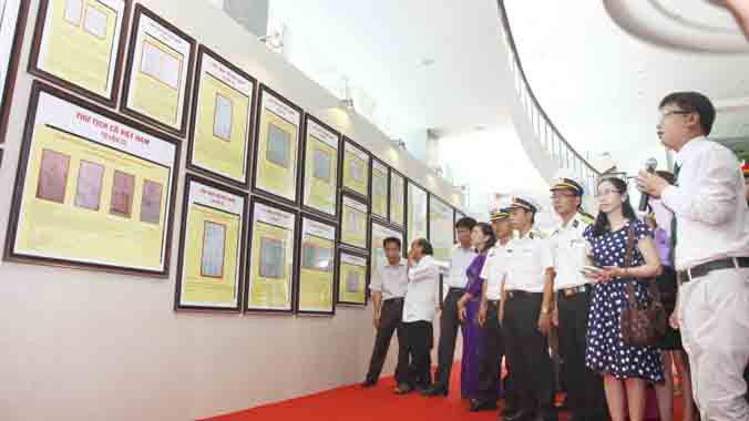 Triển lãm tư liệu quý về chủ quyền Hoàng Sa, Trường Sa