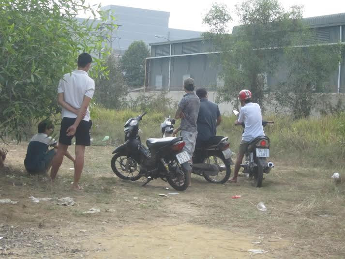 Hiện trường phát hiện thi thể nạn nhân