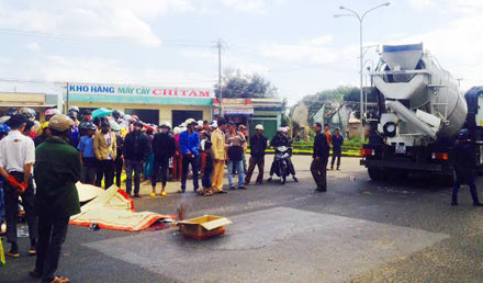 Hiện trường vụ tai nạn