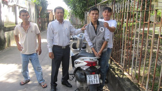 Đối tượng mang xe đi tiêu thụ bị bắt