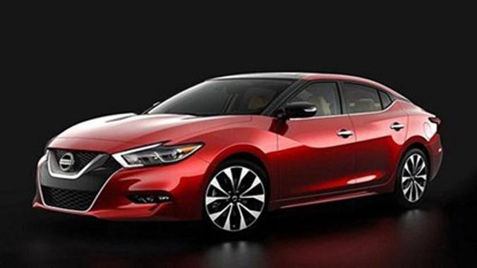 Vẻ ngoài sang trọng của Nissan Maxima 2016.
