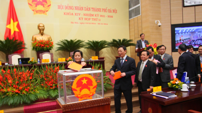 Giám đốc Sở Kế hoạch đầu tư HN nhiều phiếu tín nhiệm thấp nhất