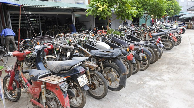 “Kho” xe đạp, xe máy cổ chắc không nhiều người biết đến.