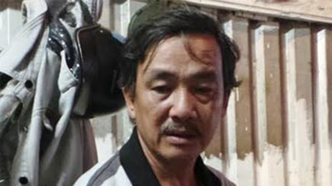 Ông Ngân đang trình bày vụ việc.