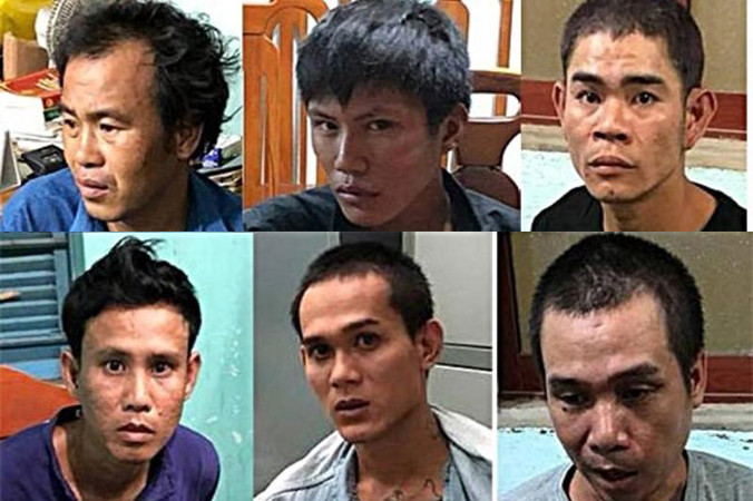 Các bị can bị khởi tố tại Phan Thiết.