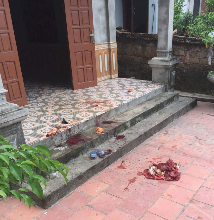 Hiện trường vụ việc. Ảnh facebook