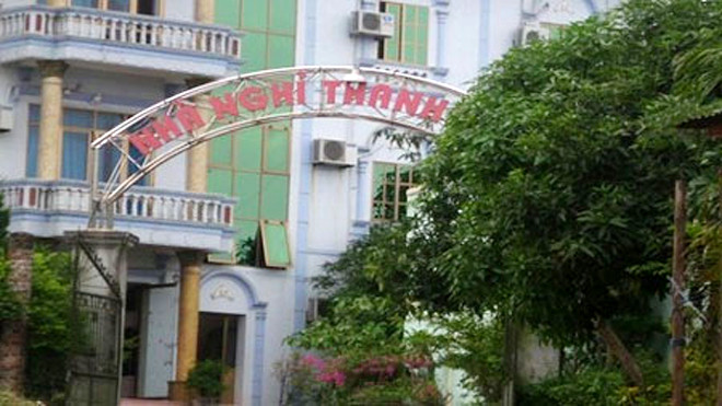 Nhà nghỉ Thanh Mai, nơi xảy ra sự việc