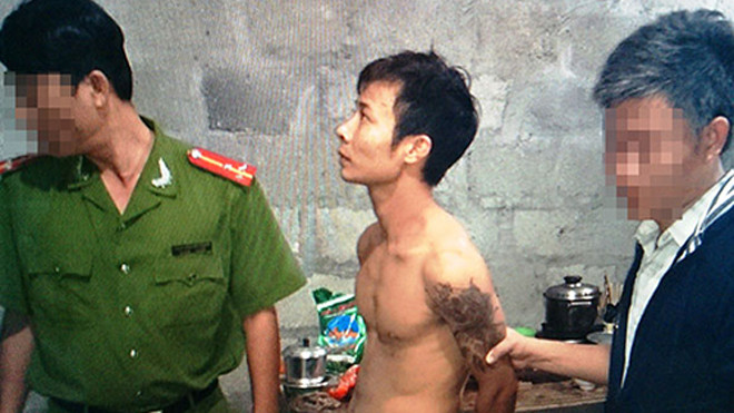 Nghi phạm Đặng Sỹ Lệ bị bắt ngày 24/11 tại Huế. Ảnh: Công an cung cấp