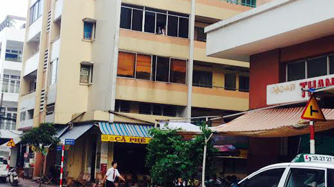 Chung cư Bàu Cát 2 (quận Tân Bình, TP HCM) - nơi xảy ra vụ án mạng