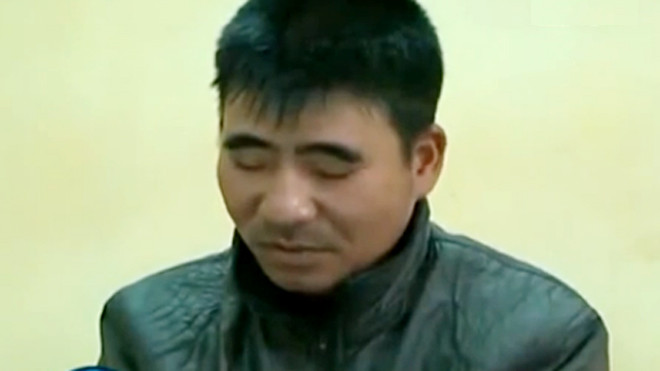 Đối tượng Vũ Đình Thản. Ảnh: ANTV