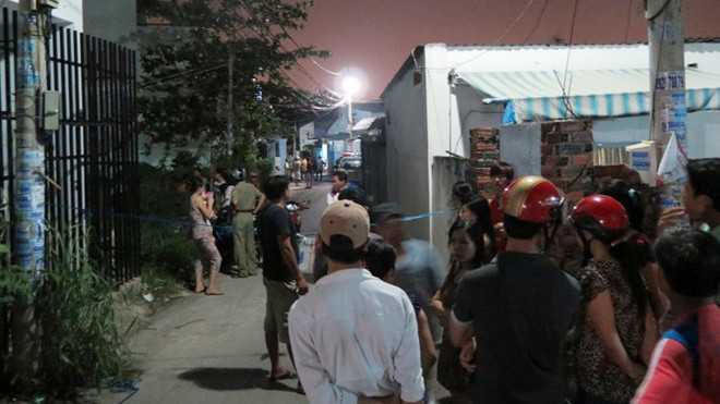 Công an phong toả hiện trường, điều tra vụ án