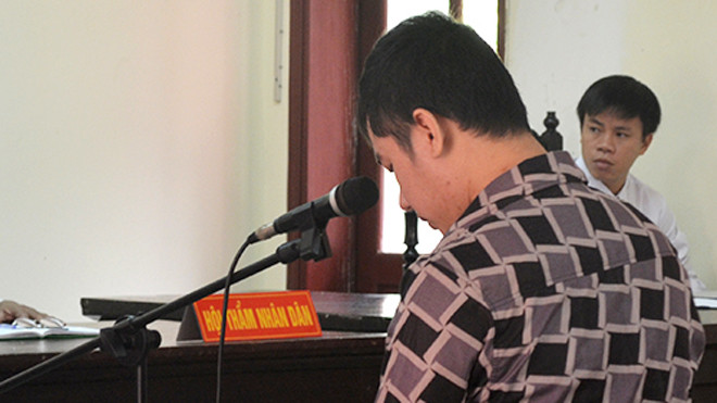 Bị cáo Học tại phiên xử. Ảnh: Hoàng Táo