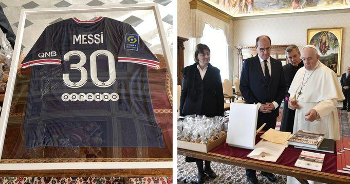 Áo đấu của Messi trở thành quà ngoại giao cấp quốc gia