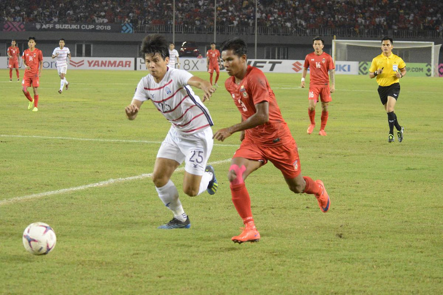 Bị bão COVID-19 tấn công, đội tuyển Myanmar lo không còn đủ người đá trận khai mạc