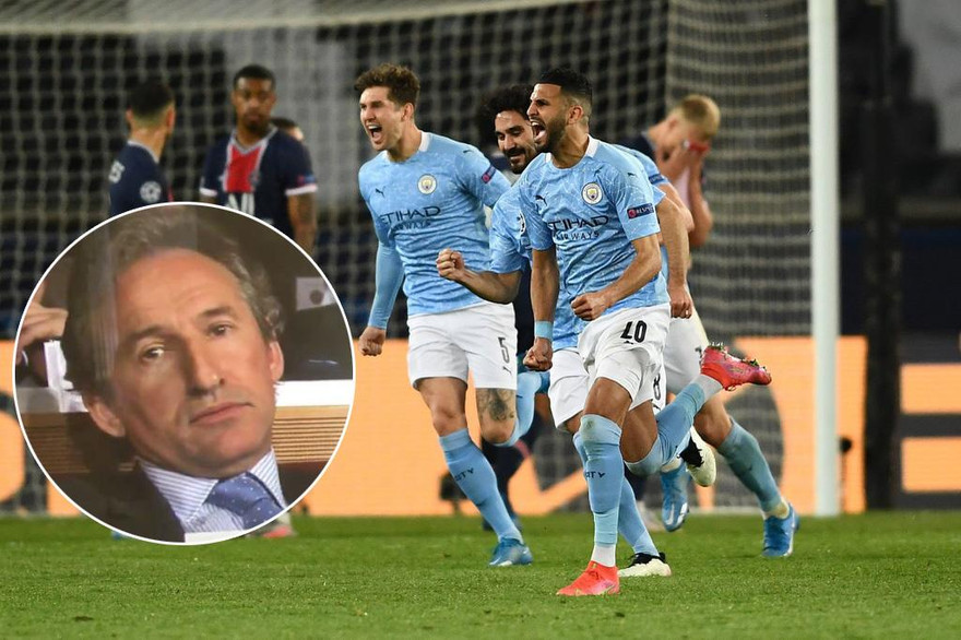 Vẻ mặt thiểu não của Begiristain sau khi biết kết quả bốc thăm