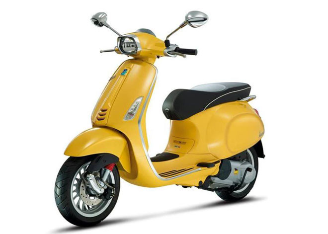 Cận cảnh Vespa Sprint sắp ra mắt 