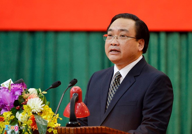 Bí thư Thành ủy Hà Nội Hoàng Trung Hải