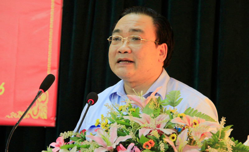 Bí thư Thành ủy Hà Nội Hoàng Trung Hải