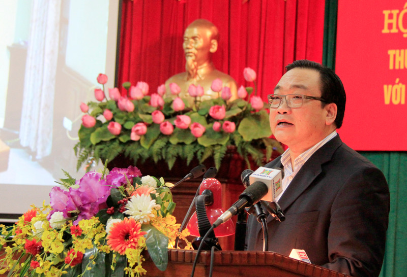 Bí thư Thành ủy Hà Nội Hoàng Trung Hải