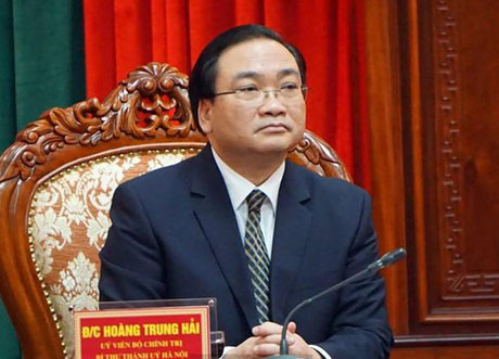 Bí thư Thành ủy Hà Nội Hoàng Trung Hải