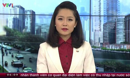 Thu Hà trẻ trung, xinh đẹp xuất hiện trong chương trình ‘Chào buổi sáng’ cách đây 6 năm.