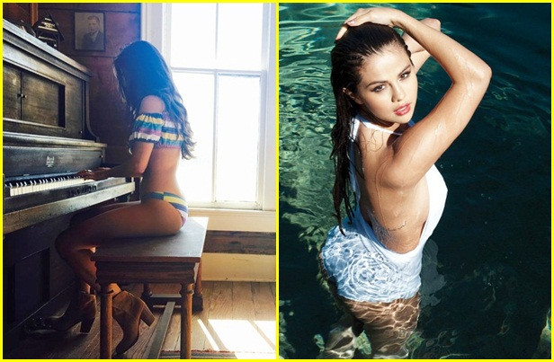Ngắm Selena Gomez gợi cảm khi diện bikini đánh đàn