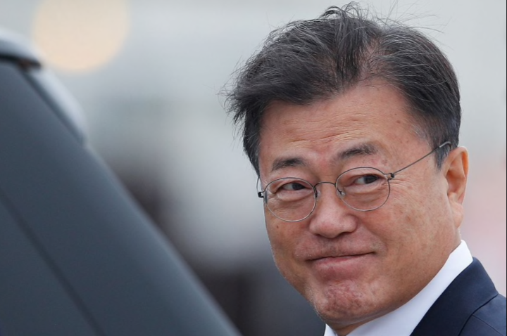 Tổng thống Hàn Quốc Moon Jae-in. (Ảnh: Reuters)