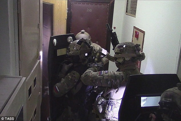 Lực lượng Cơ quan An ninh liên bang Nga. (Nguồn: TASS)