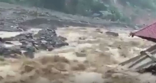 Sơn La lại hứng chịu đợt lũ mới