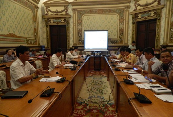 Toàn cảnh buổi làm việc